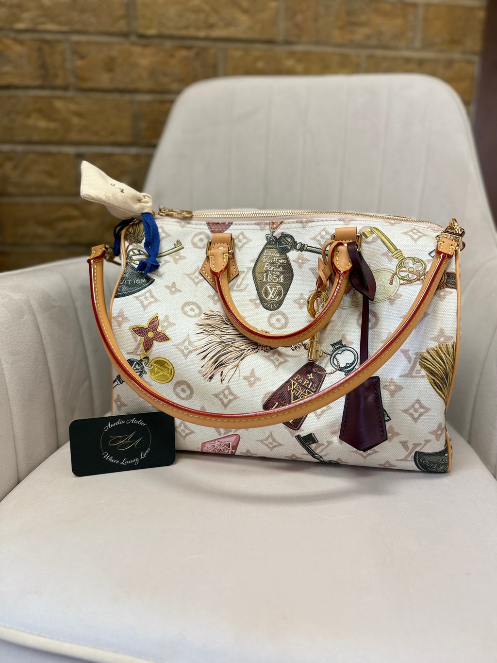 Louis Vuitton Speedy Bandoulière 30 "Fall For You" Special Edition